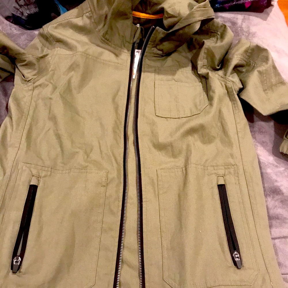 NWT Epic Threads boys light olive light jacket